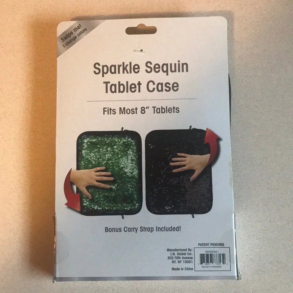 Sequin Tablet Case